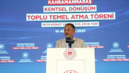 Mehmet Özhaseki: Bugün burada 9 bin 76 konutun hep birlikte temelini atıyoruz