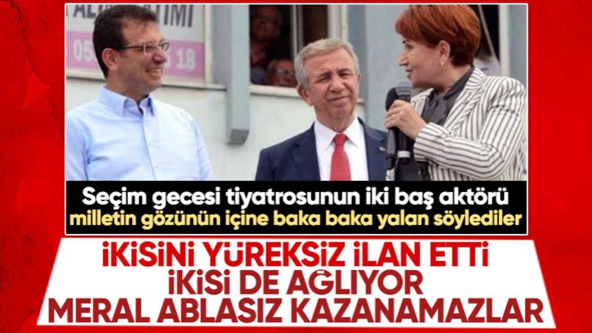 Meral Akşener, İmamoğlu ve Yavaş’a “yüreksiz” dedi