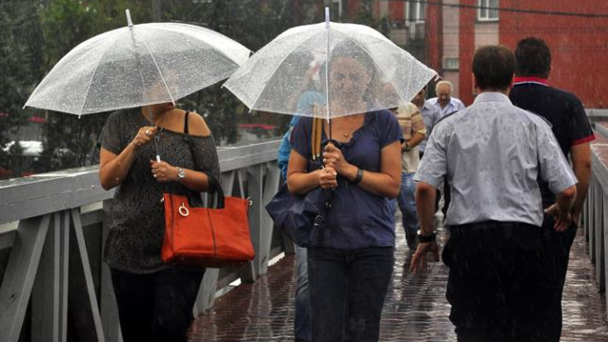 Meteoroloji açıkladı! Bu gece İstanbul’a yağış geliyor
