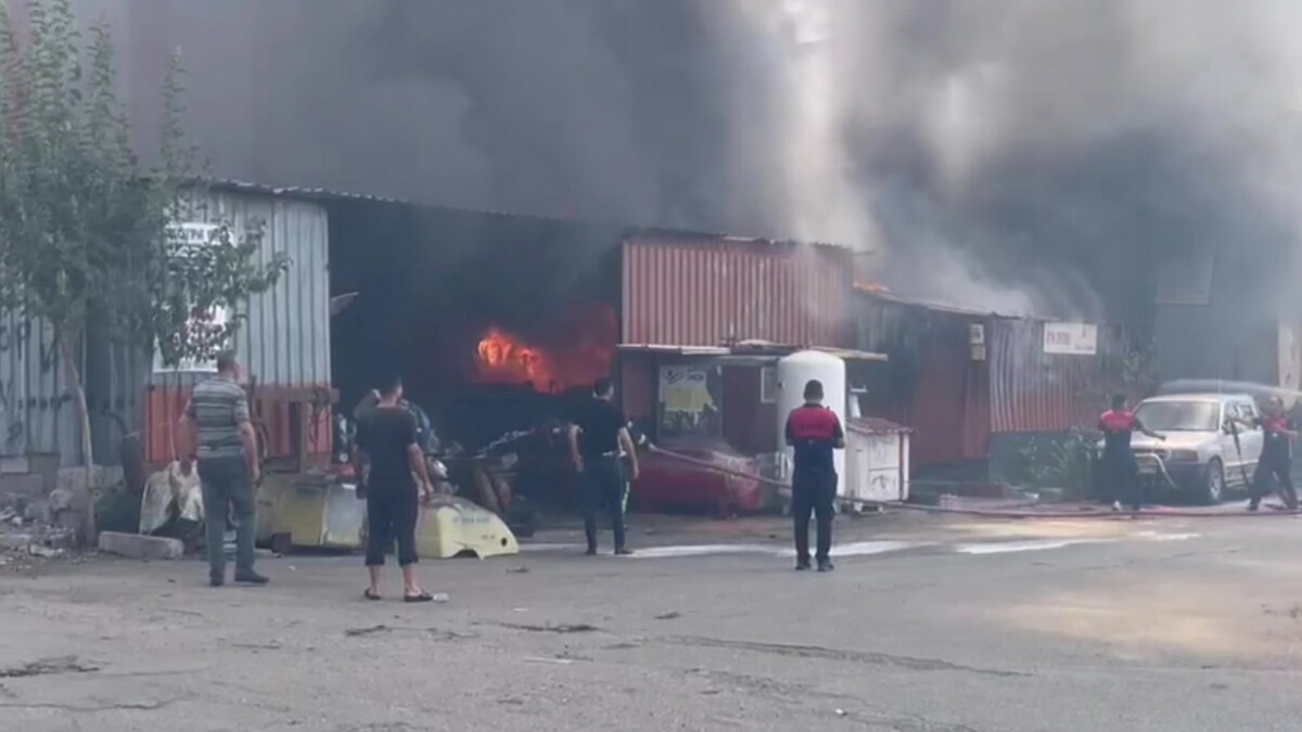 Osmaniye’de temizlik yapılan tankerde patlama meydana geldi