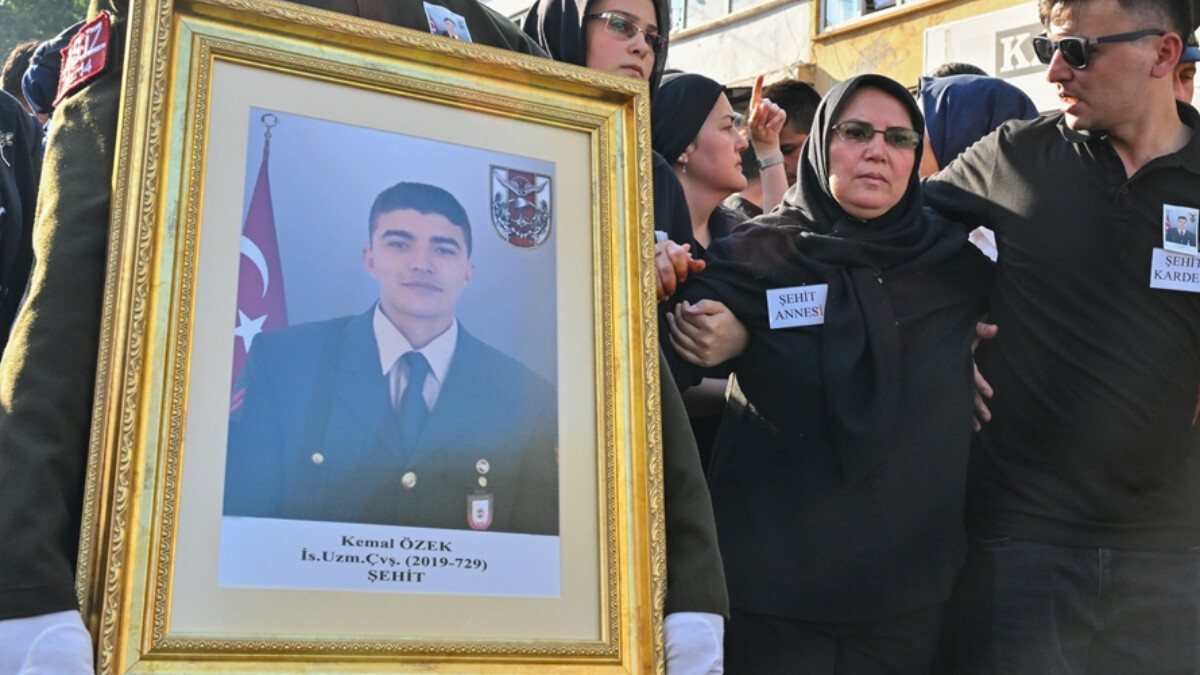 Pençe şehidi Kemal Özek’in son görüntüleri ortaya çıktı