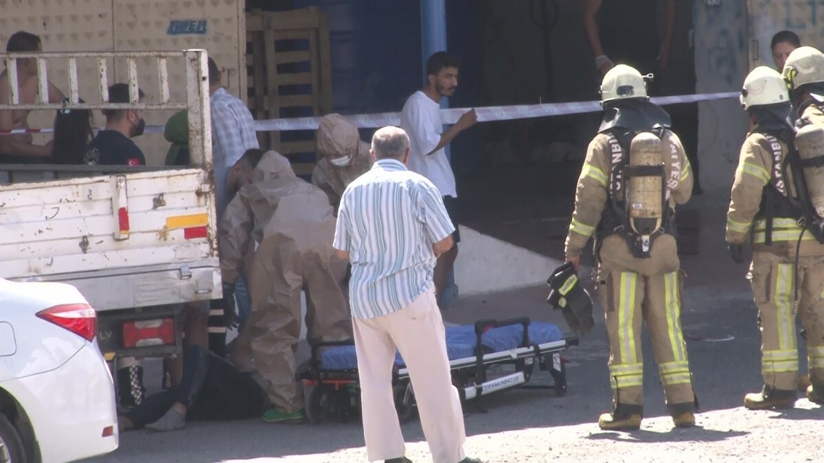 Pendik’te iş yerinde kimyasal madde sızıntısı: 3 işçi zehirlendi