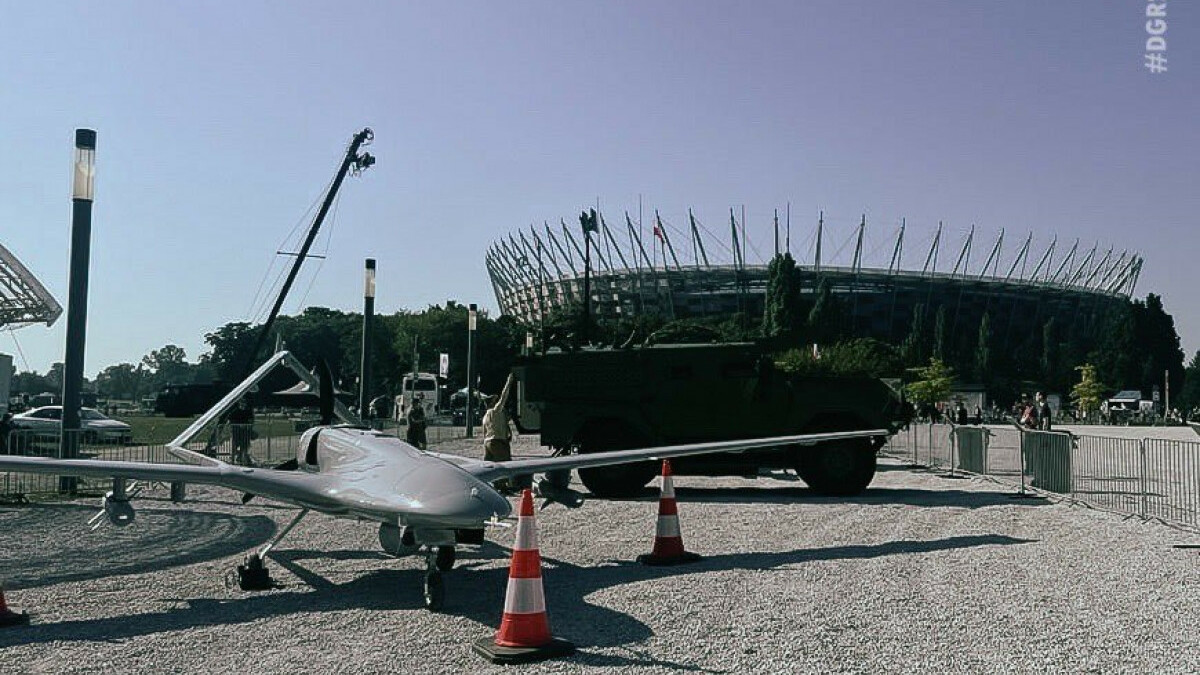 Polonya’da 15 Ağustos Silahlı Kuvvetler Bayramı kutlamalarında Türk SİHA’sı