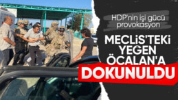 Provokasyon yapan HDP’li Ömer Öcalan karakola götürüldü