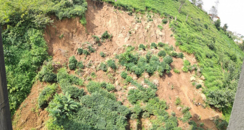 Rize’de kontrolsüz ağaç kesimi toprak kaymasına davetiye çıkartıyor