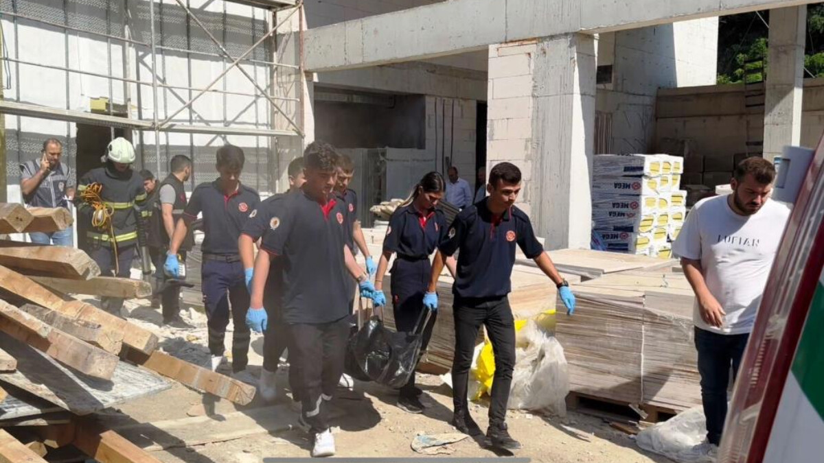 Samsun’da inşaat işçisinin cesedine asansör boşluğunda ulaşıldı