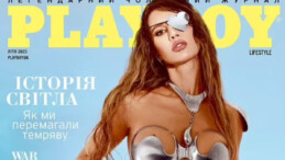 Savaşta gözünü kaybeden Ukraynalı model Playboy kapağında