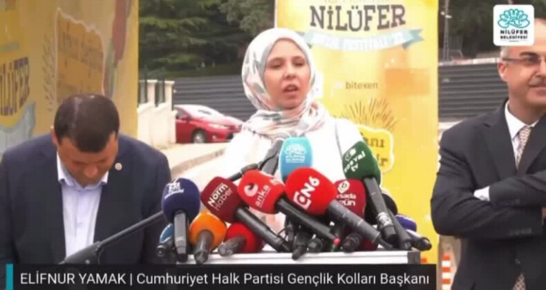 Tesettürlü CHP’li başkandan yasaklanan alkollü festivale tepki