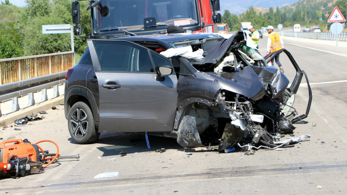 Tokat’ta trafik kazası! 1 kişi öldü