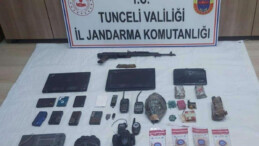 Tunceli’de teröristlere ait 4 sığınak imha edildi