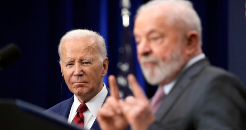 ABD Başkanı Joe Biden, Brezilya Devlet Başkanı Lula da Silva’nın elini sıkmadı