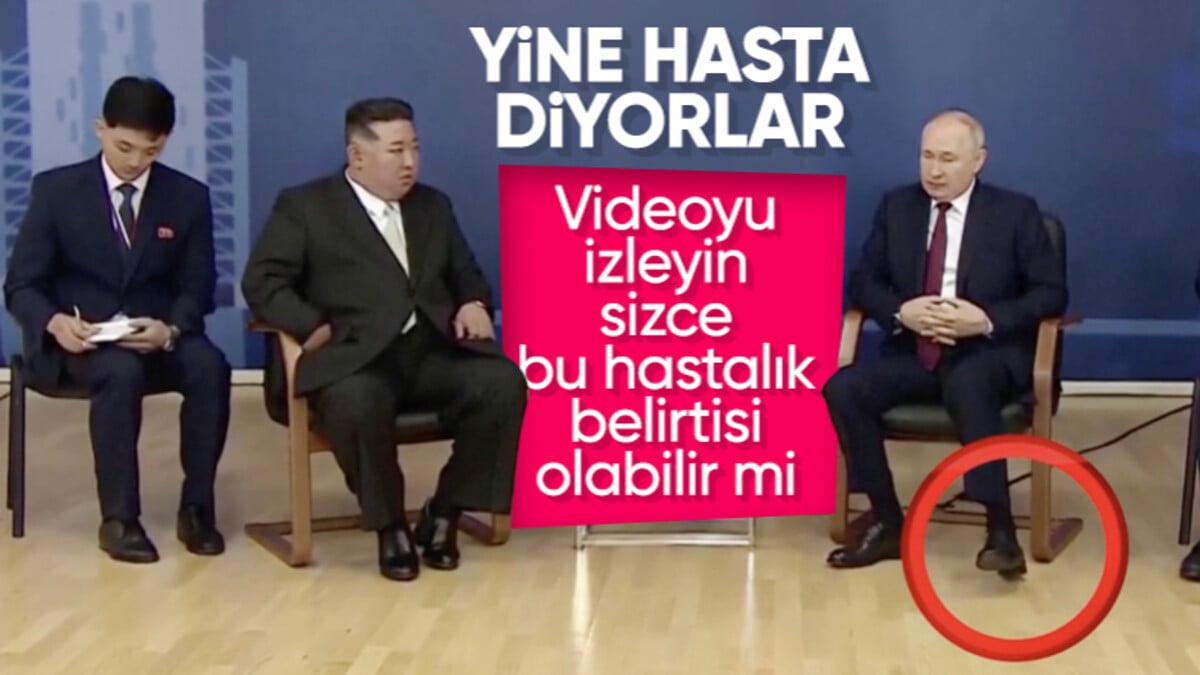 Alman basını, Putin’in ayağını inceledi: Hasta olabilir