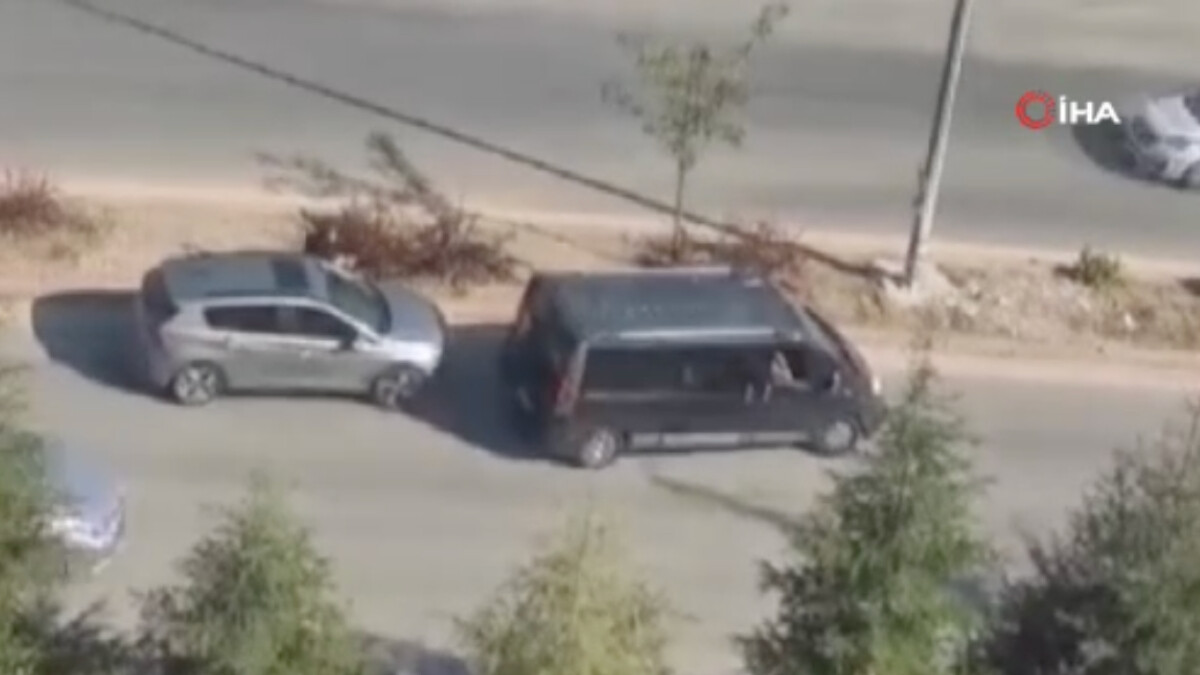 Ankara’da kadın sürücü tartıştığı erkek sürücüyü tartakladı