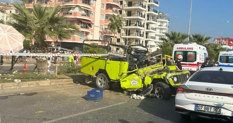 Antalya’da turistlerin safari turu zehir oldu! 3 kişinin öldüğü kazada otomobil sürücüsü tutuklandı