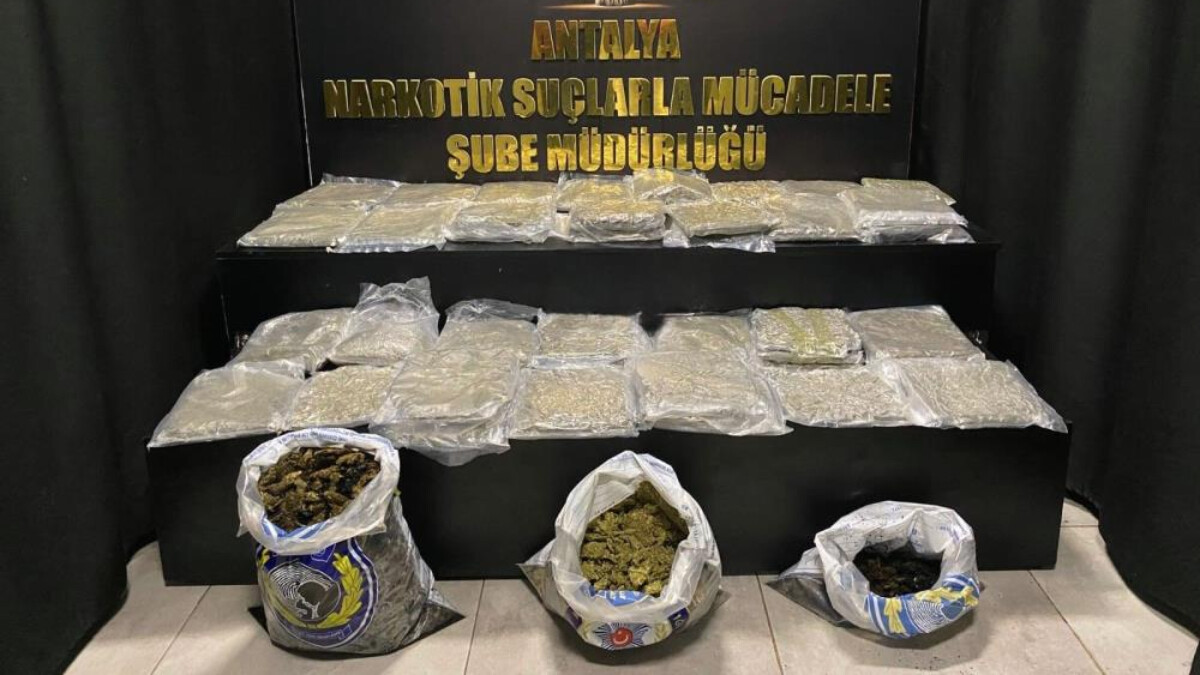 Antalya’da uyuşturucu tacirlerine 1 ayda 677 operasyon