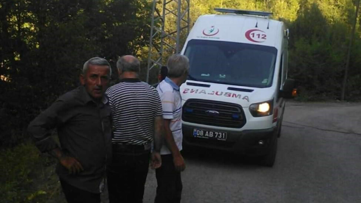 Artvin’de yamaçtan kopan taştan kaçan araç uçuruma yuvarlandı: 1 ölü 1 yaralı