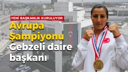 Büyükşehir’e yeni daire başkanlığı. Avrupa Şampiyonu Gebzeli daire başkanı