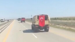 Azerbaycan ordusu Karabağ’a Türk bayrağıyla girdi!