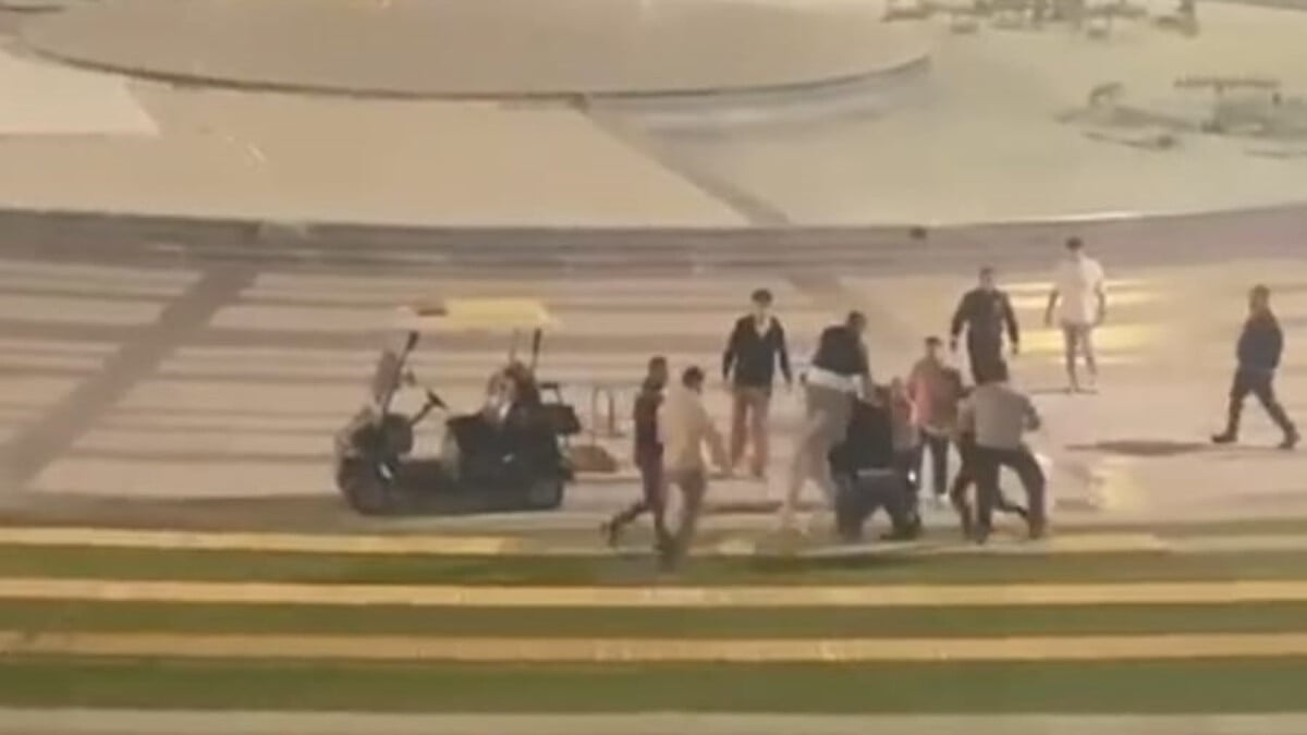 Balıkesir’deki iki grubun hararetli kavgası kamerada