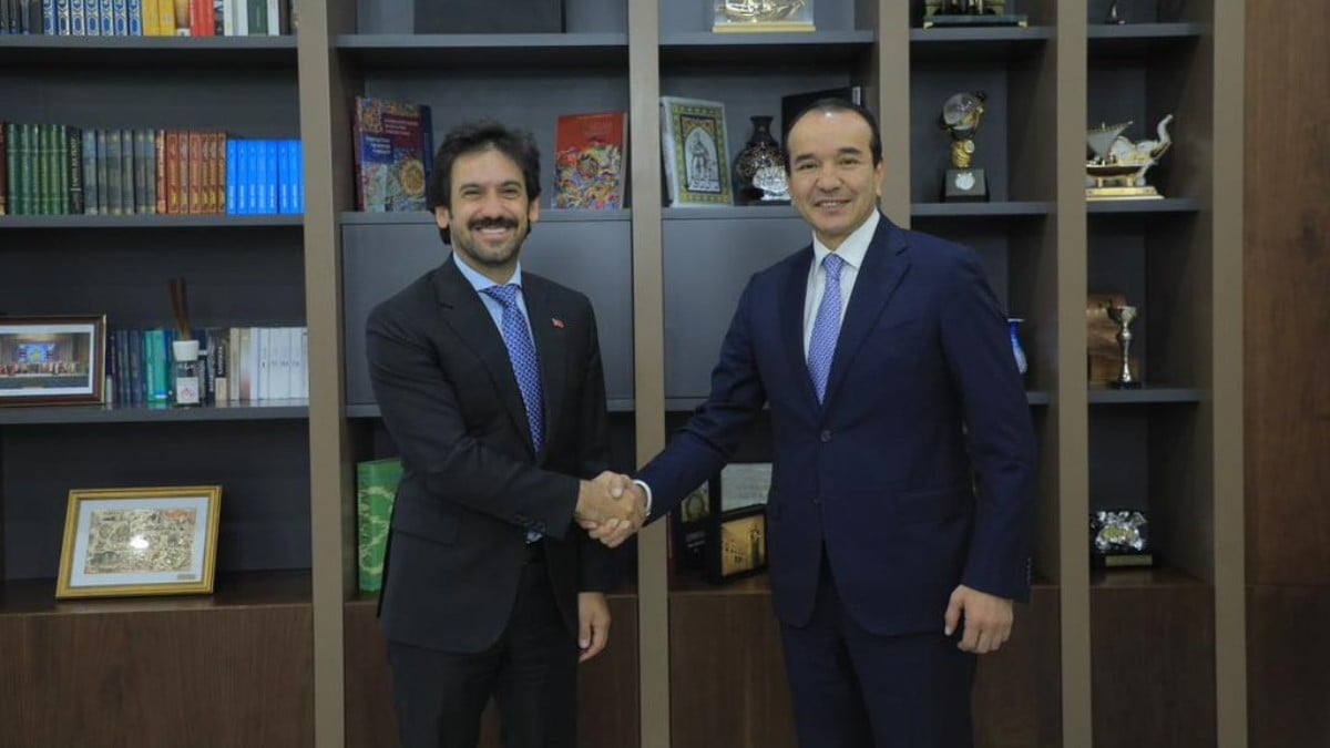 Batuhan Mumcu’dan Özbekistan Kültür Bakanı’na ziyaret