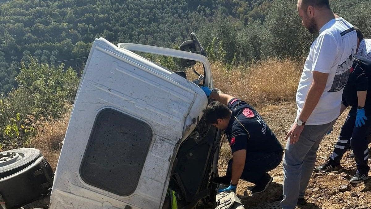 Bursa’da beton mikserleri çarpıştı! 1 ölü, 1 yaralı