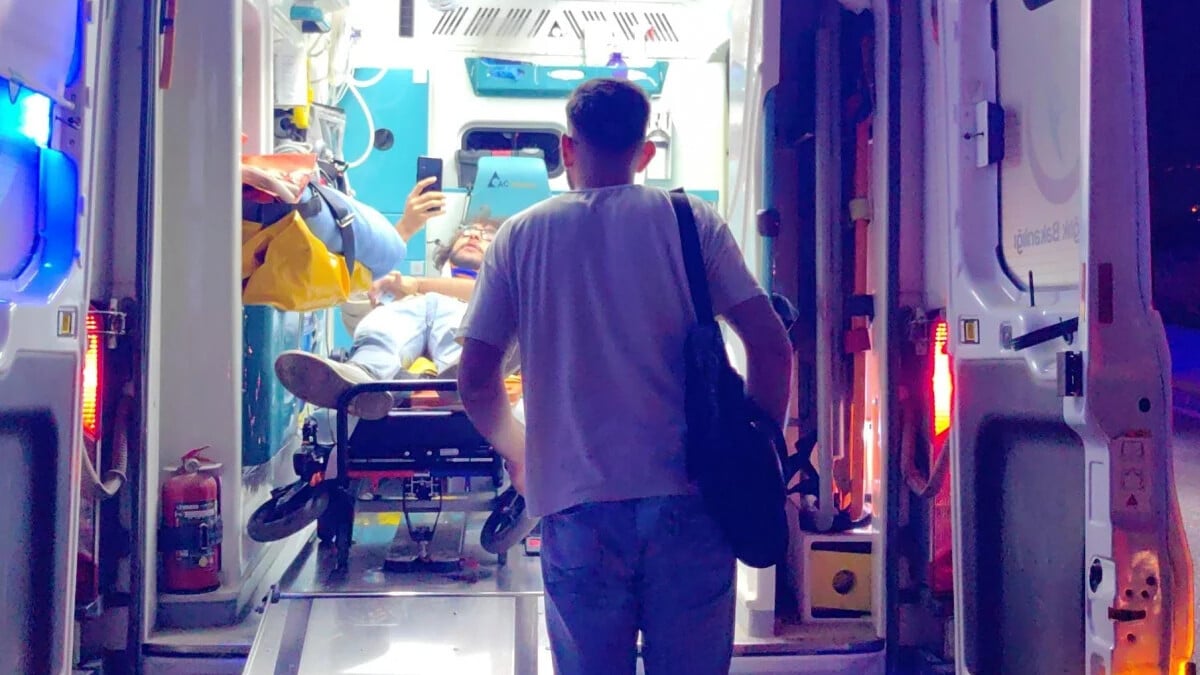 Bursa’da tamir için bırakılan araçla gezintiye çıkıp kaza yaptı