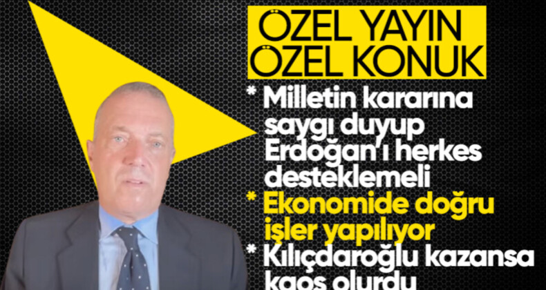 Cem Uzan Ensonhaber’de: Cumhurbaşkanı Erdoğan’ı herkes desteklemeli