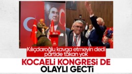 CHP Kocaeli Kongresi olaylı geçti: Çakal! Benim canımı sıkma