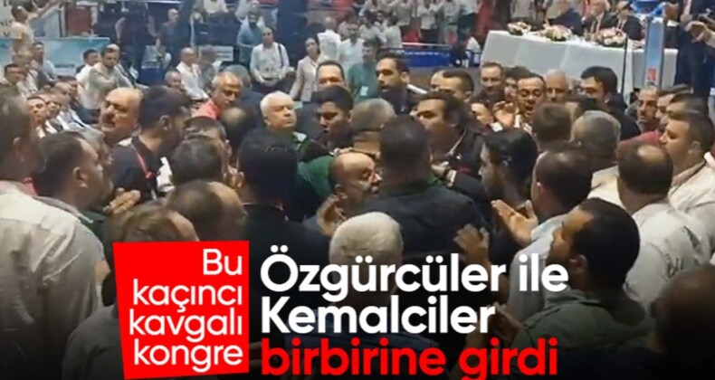 CHP Manisa İl Kongresi’nde değişim kavgası