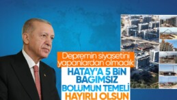 Cumhurbaşkanı Erdoğan: Depremin siyasetini yapanlardan olmadık