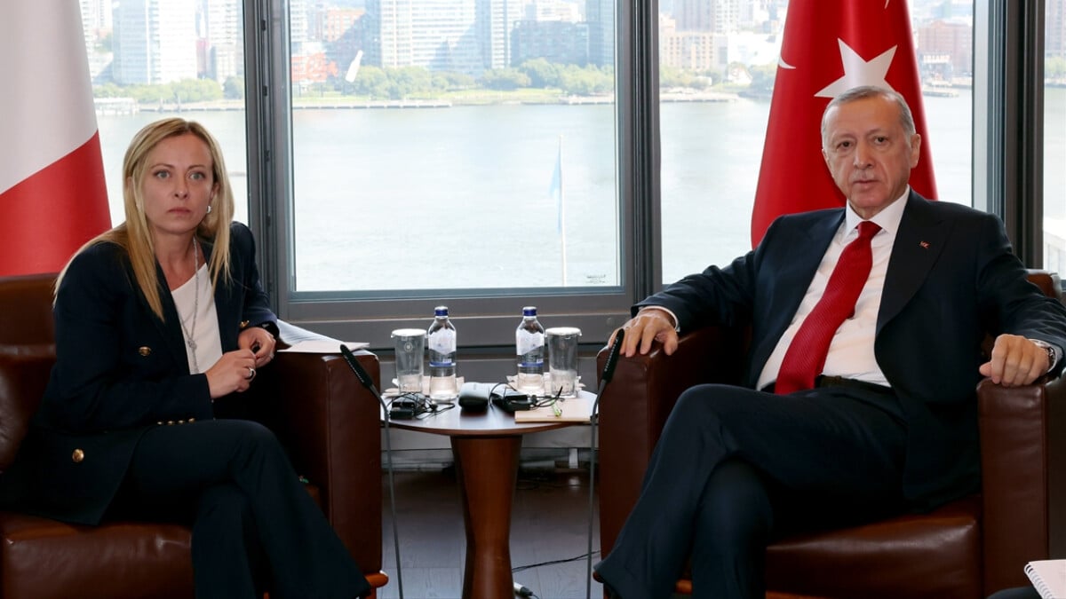 Cumhurbaşkanı Erdoğan, İtalya Başbakanı Meloni ile görüştü