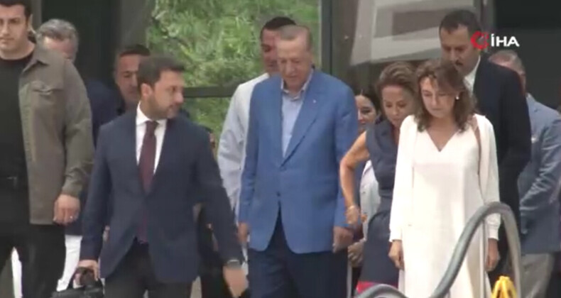 Cumhurbaşkanı Erdoğan, kaza geçiren Ali Sabancı ve eşini hastanede ziyaret etti