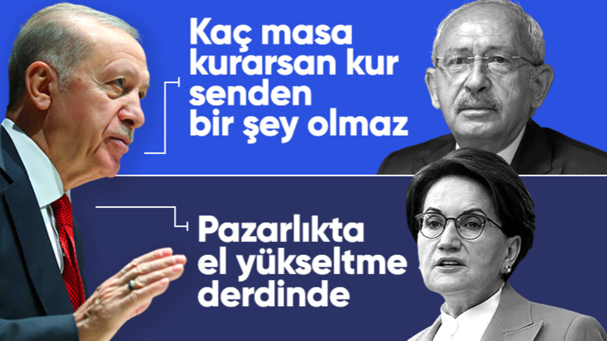 Cumhurbaşkanı Erdoğan, Kemal Kılıçdaroğlu ve Meral Akşener’in ifadelerini eleştirdi