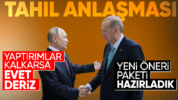 Cumhurbaşkanı Erdoğan ve Putin’den Tahıl Koridoru açıklaması