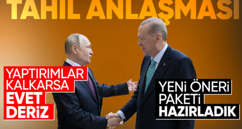 Cumhurbaşkanı Erdoğan ve Putin’den Tahıl Koridoru açıklaması