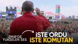 Cumhurbaşkanı Erdoğan’a TEKNOFEST İzmir’de tezahürat: İşte ordu işte komutan