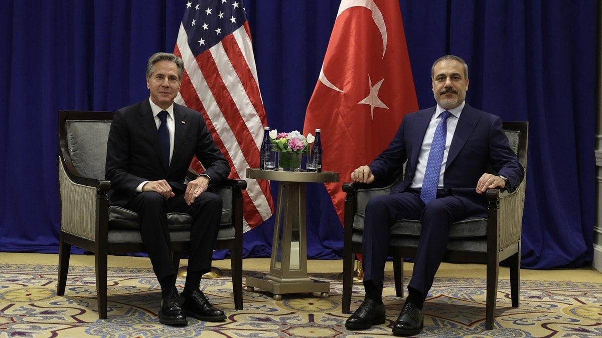 Dışişleri Bakanı Hakan Fidan, ABD’li mevkidaşı Antony Blinken ile görüştü