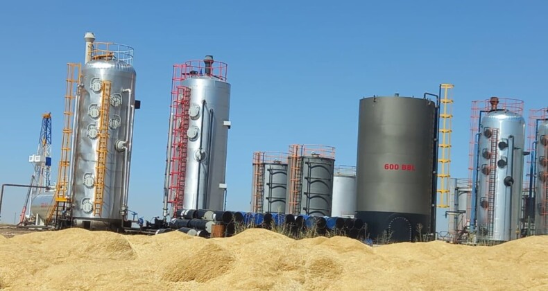 Diyarbakır’da terörden temizlenen noktalarda petrol çıkartma çalışması