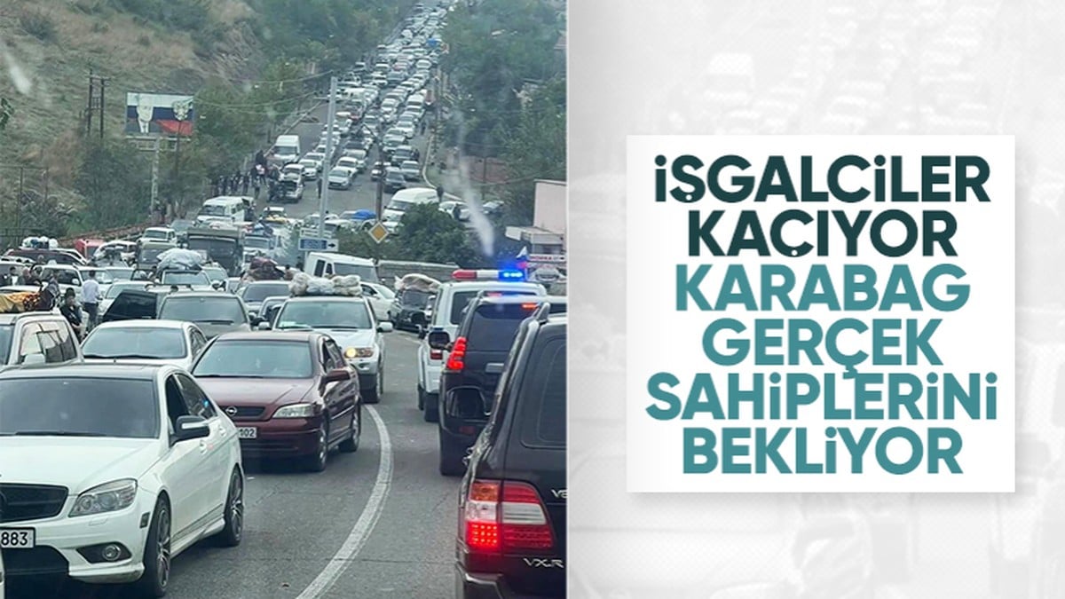 Ermeniler, Karabağ’ı terk ediyor