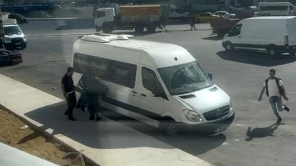 Esenyurt’ta kadına şiddet! Polis anında müdahale etti…