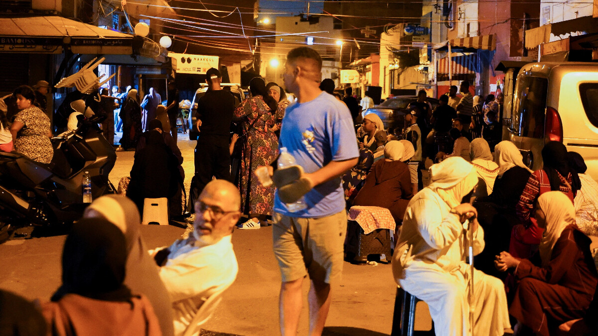 Fas’ı 7 büyüklüğünde deprem vurdu! Afetin olduğu anlar kameralara yansıdı