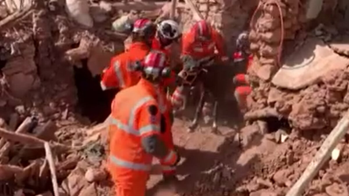 Fas’ta 10 gün sonra gelen mucize: Eşek enkaz altından sağ kurtarıldı