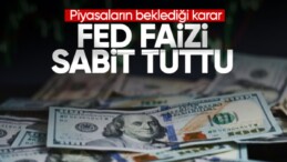 Fed faizi 5,25-5,50’de sabit tuttu