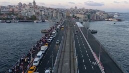 Galata Köprüsü yenilendi! Araç trafiğine açıldı