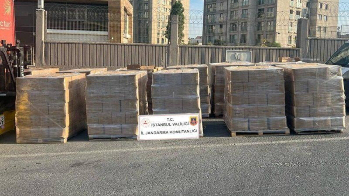 İstanbul’da 15 ton etil alkol ele geçirildi