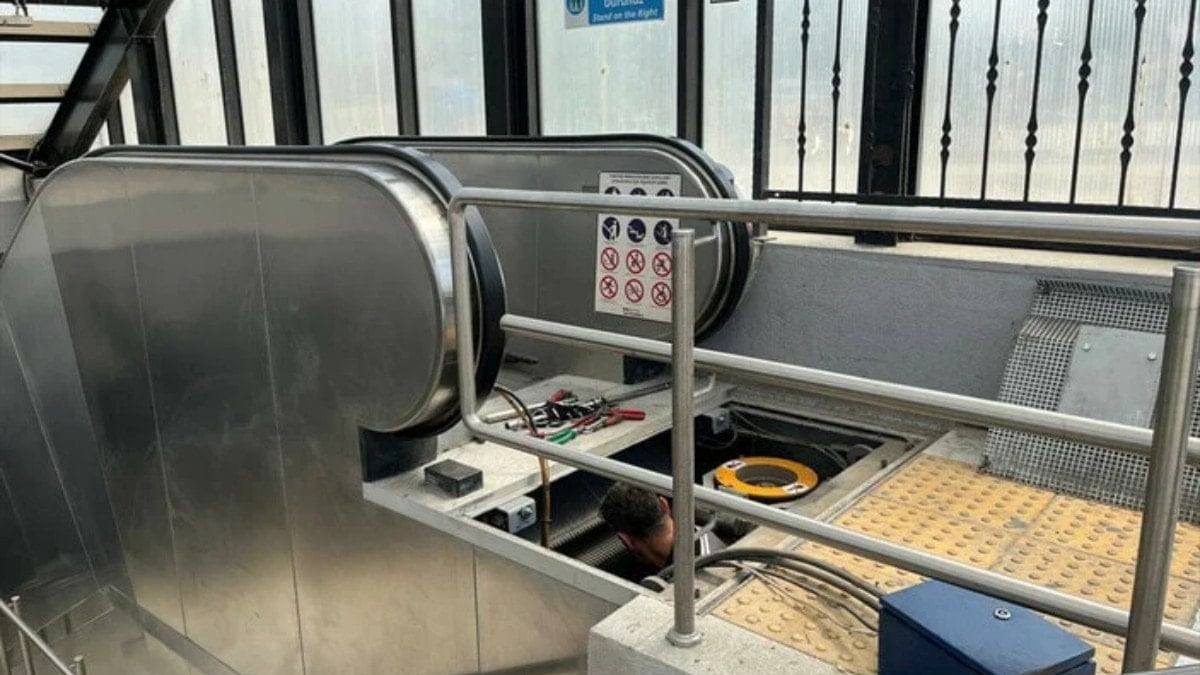 İstanbul’da 8 metro hattında 155 yürüyen merdiven kullanım dışı