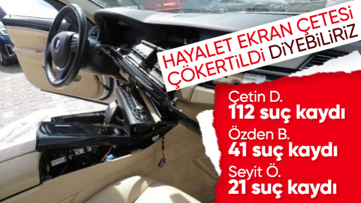 İstanbul’da patlama yapan hayalet ekran çetesi yakalandı!