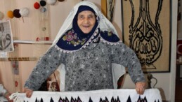 İzmirli Fado Teyze, 85 yaşında halı dokuma sertifikası aldı