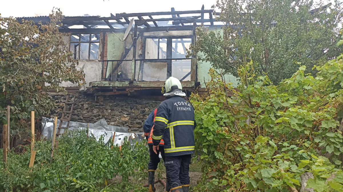 Kastamonu’da çocukların kibritle oyunu kötü bitti