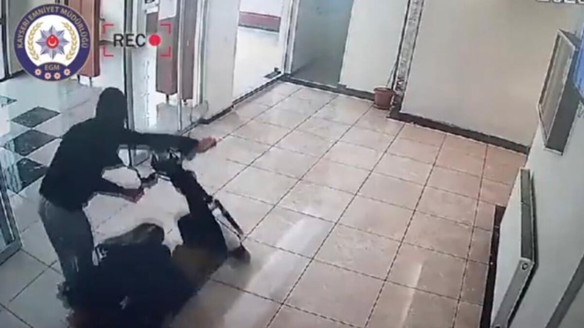 Kayseri’de hırsızlar önce kameraya sonra polise yakalandı